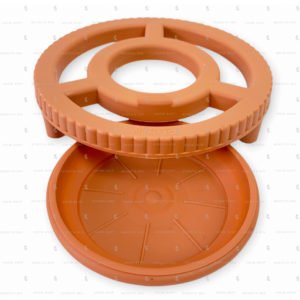 plato base maceta