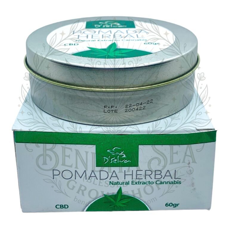 Pomada CBD 60g Cannabis Medicinal Dselva