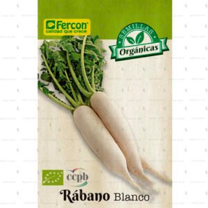 Semillas Hortalizas Rabano Blanco Fercon