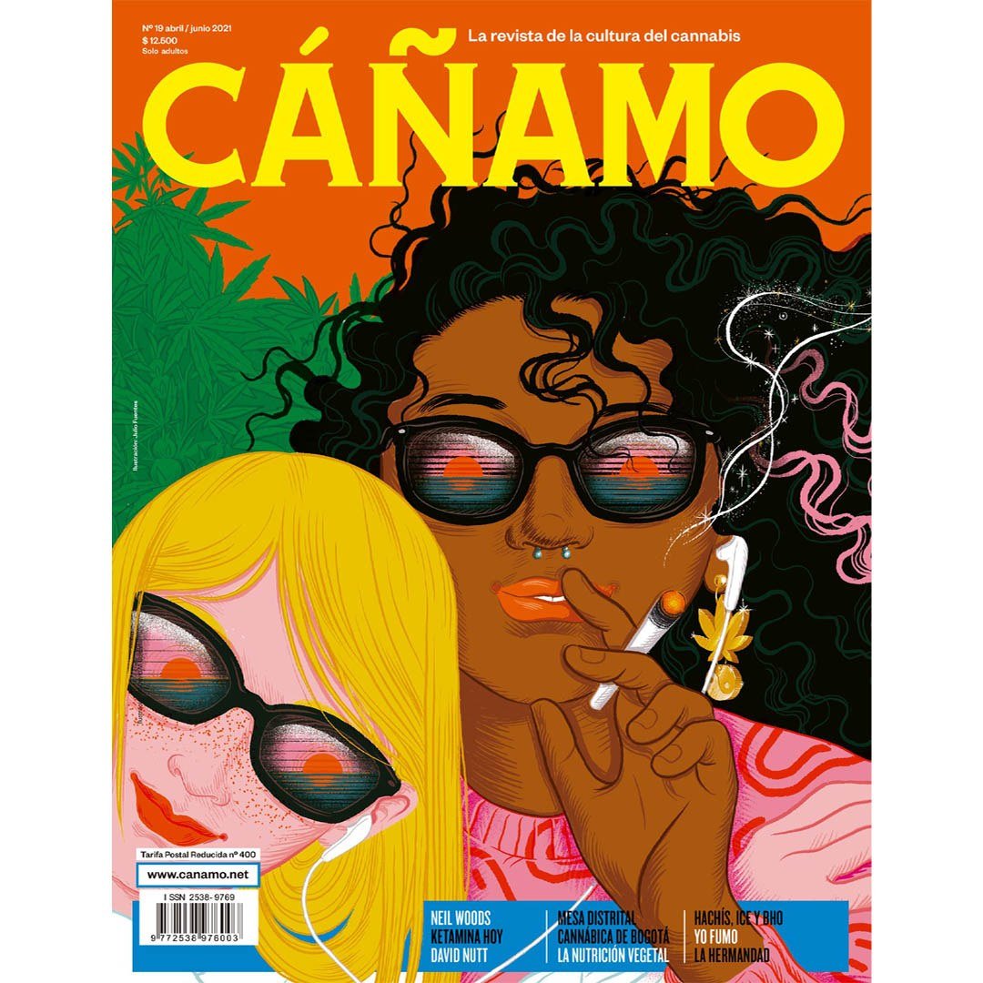 Revista Cáñamo número 19: portada sin marca de agua