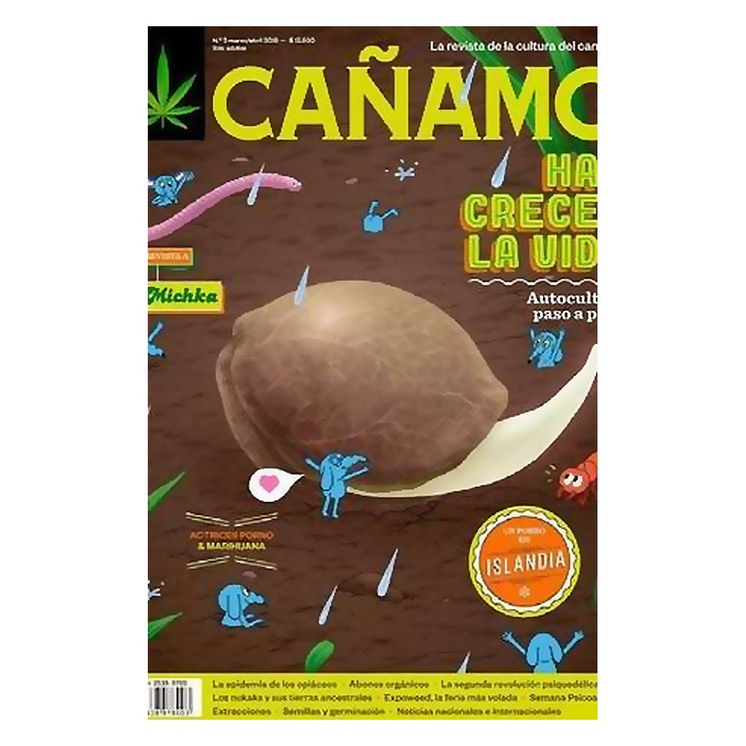 Revista Cáñamo número 3: portada sin marca de agua