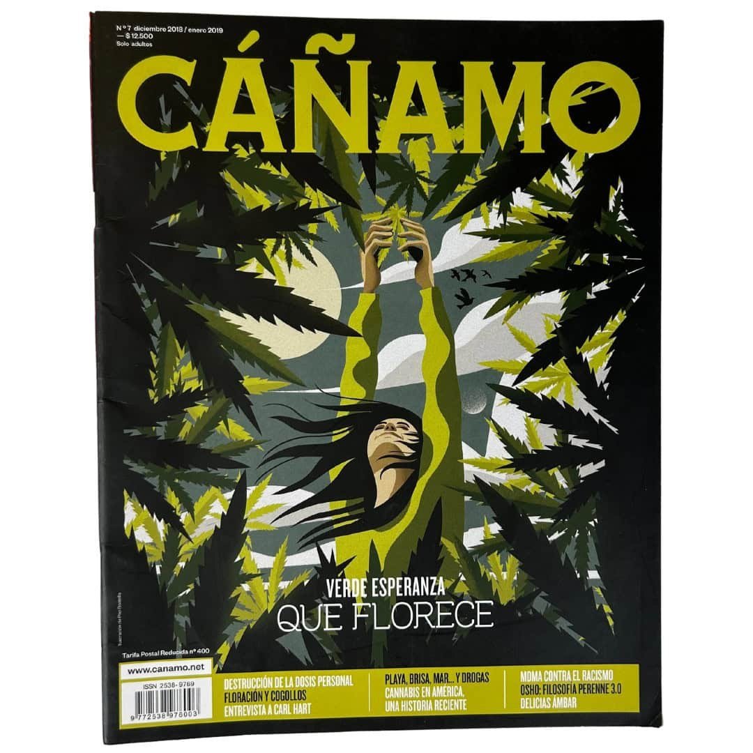 Revista Cáñamo número 7: portada sin marca de agua