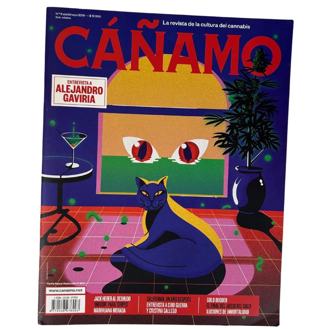 Revista Cáñamo número 9: portada sin marca de agua