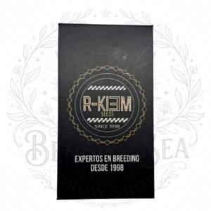 semillas 2y2: cogollo de 2y2 con la marca de agua de Bendita Sea
