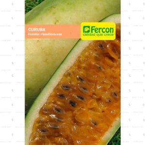 las de semillas de curuba, para cultivar la fruta de la pasión banana.