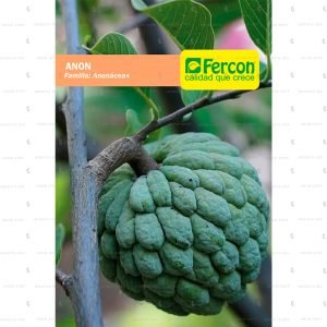 Paquete de semillas de anón de la marca Fercon para sembrar árbol frutal.