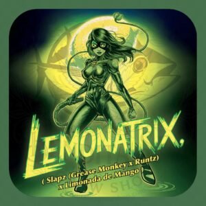 semillas Lemonatrix: cogollo de Lemonatrix con la marca de agua de Bendita Sea