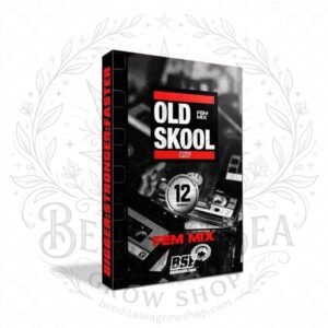 semillas Old Skool Mix: cogollo de Old Skool Mix con la marca de agua de Bendita Sea
