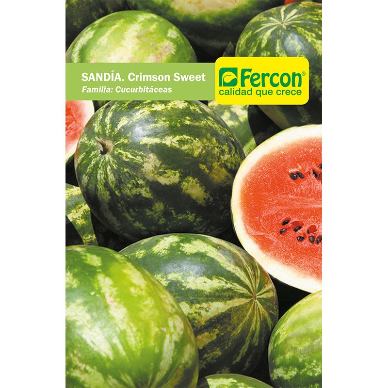 Semillas de Sandia Crimson Sweet Frutales Fercon - Imagen 3