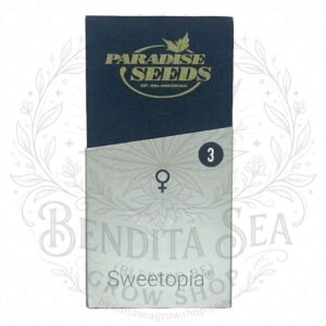 semillas Sweetopia: cogollo de Sweetopia con la marca de agua de Bendita Sea