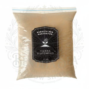 Tierra de Diatomeas 1kg Insecticida Orgánico y Fertilizante Bendita Sea