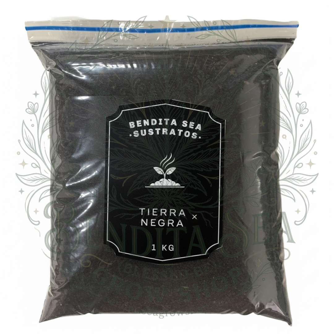 Sustrato Tierra Negra Orgánica 1kg Bendita Sea - Portada Marca de Agua