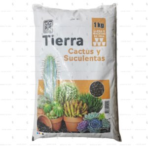 tierra cactus y suculentas